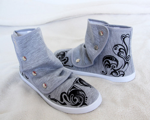 Grey - black ornament — foto 2