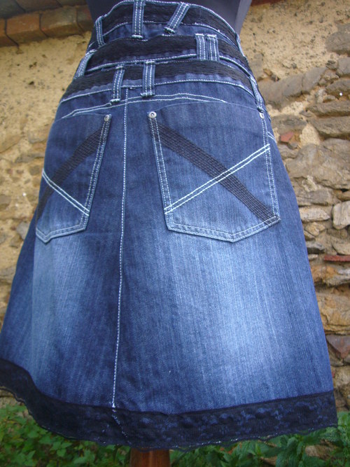 Denim sukně - Extravagance — foto 3