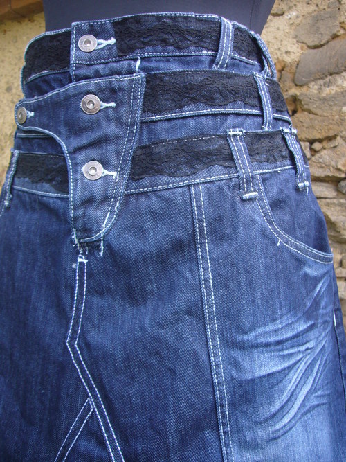 Denim sukně - Extravagance — foto 4