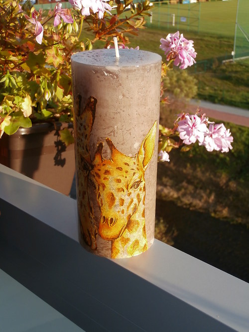Svíčka žirafy — foto 2