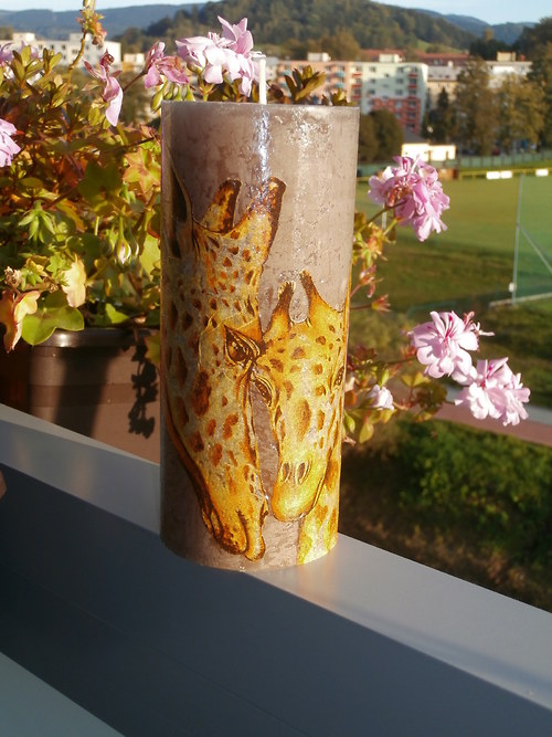 Svíčka žirafy — foto 5