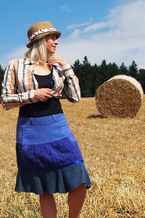 ...je m'apelle bleu - sukně — foto 3