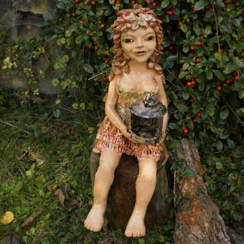 Bludička Justýna s lucerničkou,,35cm — foto 2