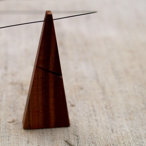 Dřevěný náhrdelník LV. - MINIMAL BIG — foto 2