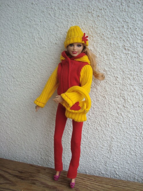 Barevný podzimní set pro Barbie — foto 3