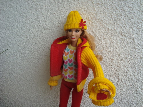 Barevný podzimní set pro Barbie — foto 6