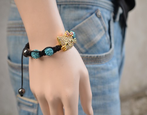 Shamballa náramek Hello Kitty — foto 5