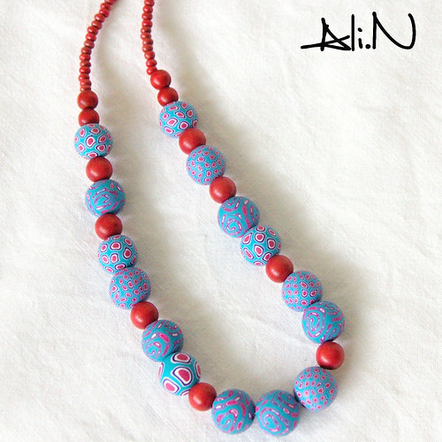 Náhrdelník Pink&Blue — foto 3