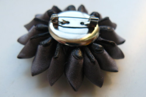 Kanzashi brož Darja — foto 3