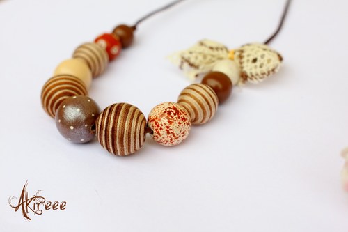 Romantic collection - Coffee Love - náhrdelník — foto 2