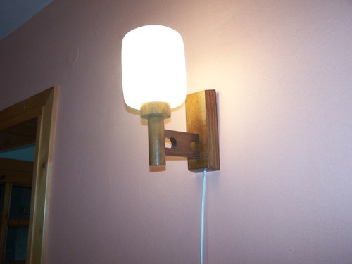 Nástěnná retro lampa — foto 2