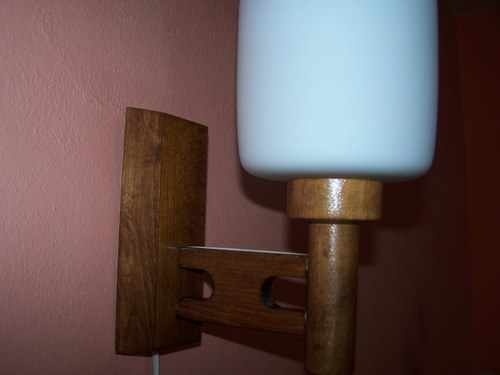 Nástěnná retro lampa — foto 4