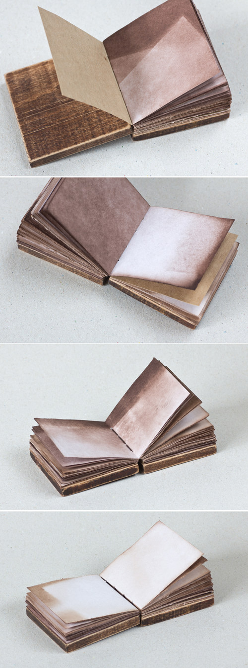 Mini Wooden Cube - Rustic — foto 5