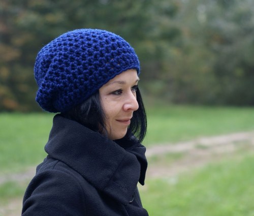 Navy (čiapka+nákrčník) — foto 5