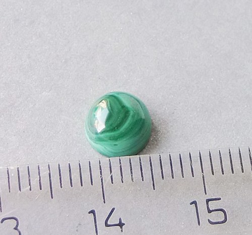 Malachit - Průměr 7 mm - B377 — foto 2