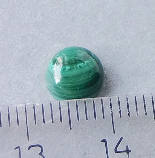 Malachit - Průměr 7 mm - B378 — foto 2