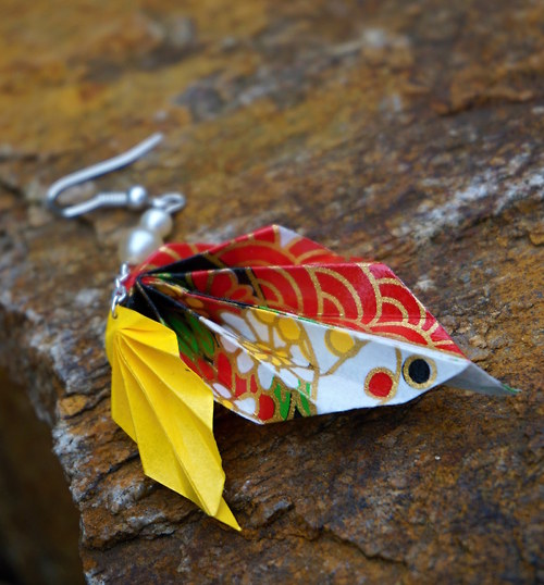 Dvojité origami lístky — foto 3