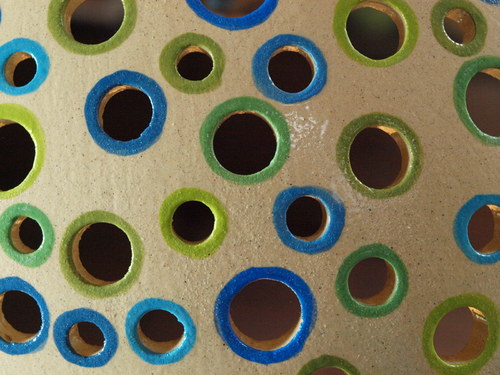 Lustr keramický - BLUE & GREEN - kosmos — foto 4