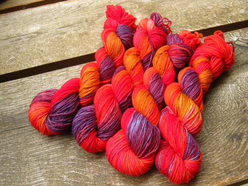 100% merino "Hořící podzim" — foto 2