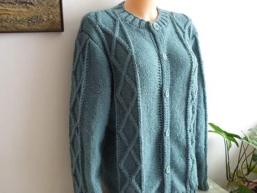 PÁNSKÝ PLETENÝ SVETR ...SLEVA 50%.... — foto 2