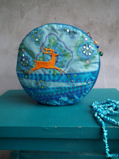 Toaletka FOLKLORE WHEEL/ orange friend — foto 3