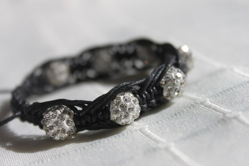 Náramek makramé Crystal — foto 3
