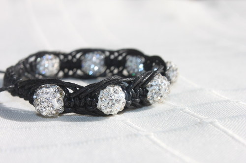Náramek makramé Crystal — foto 2