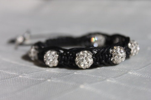 Náramek makramé Crystal — foto 6