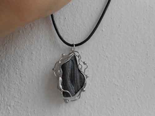 Chalcedon ve stříbrné — foto 2