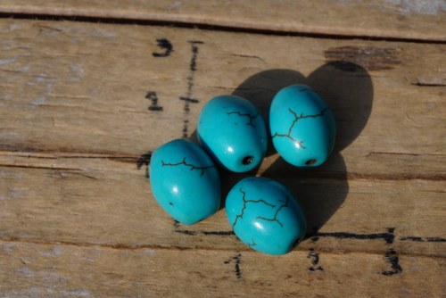 4 ks 12x10 mm, tyrkenit B3507 — foto 2