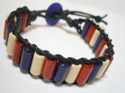 Dřevěný náramek (Wrap Bracelet) — foto 2
