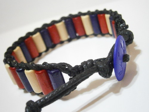 Dřevěný náramek (Wrap Bracelet) — foto 4