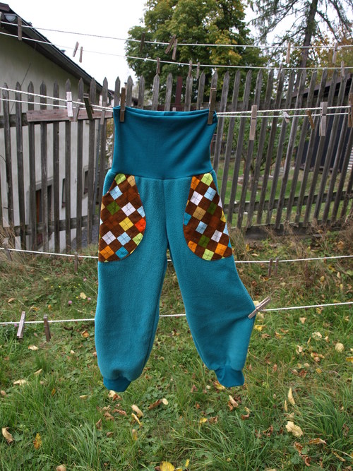 Fleece kalhoty "normálního" střihu 110 — foto 2