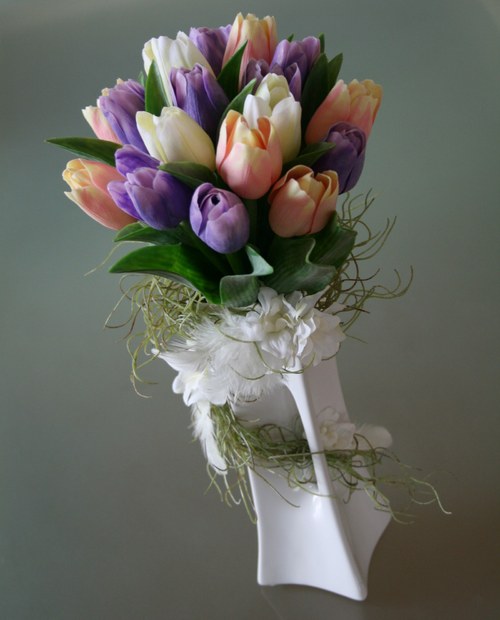 Váza s tulipány - na přání — foto 3