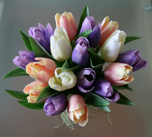 Váza s tulipány - na přání — foto 4