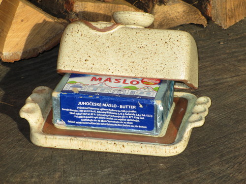 Máselnička s nápisem — foto 2