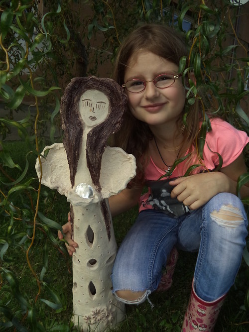 Vysoký anděl 65cm — foto 4