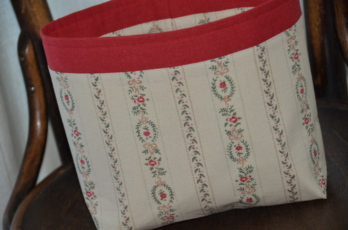 Košík z látky – s ornamenty — foto 6