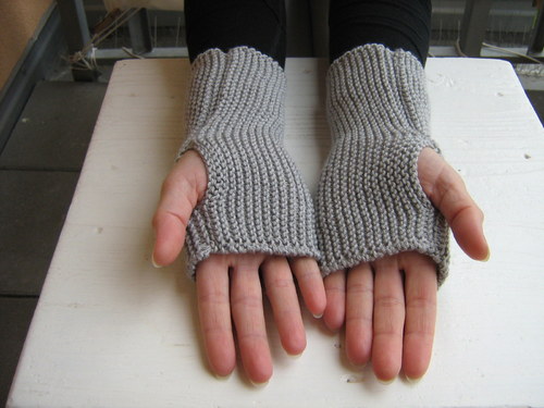 Návleky na ruce - grey — foto 2