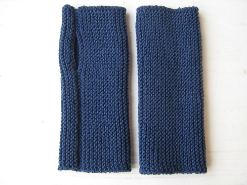 Návleky na ruce - dark blue — foto 3