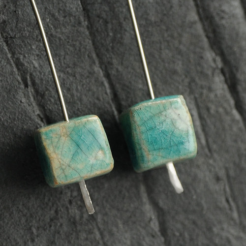 RAKU náušnice SIMPLE — foto 4