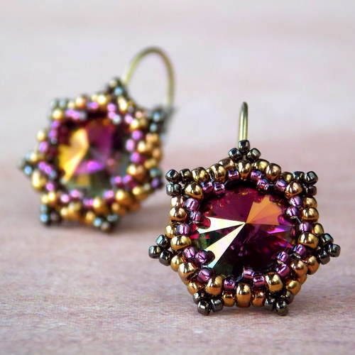 Z mystických bájí - Swarovski - náušnice... — foto 2