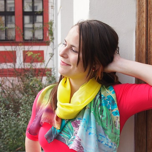 Procházka zamilovaných - Hedvábná šála — foto 5
