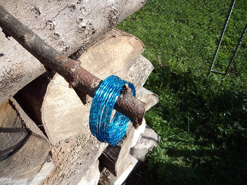 Náramek tyrkysově modrý — foto 2