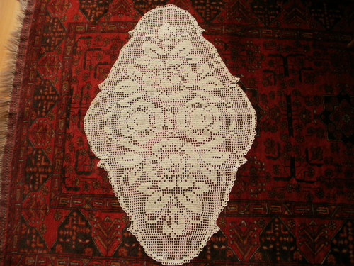 Oválná dečka béžová. — foto 2