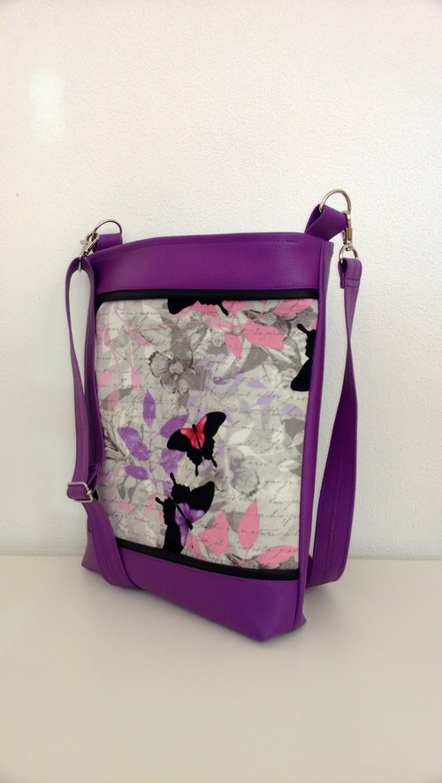 Crossbody Purple Butterfly — foto 2