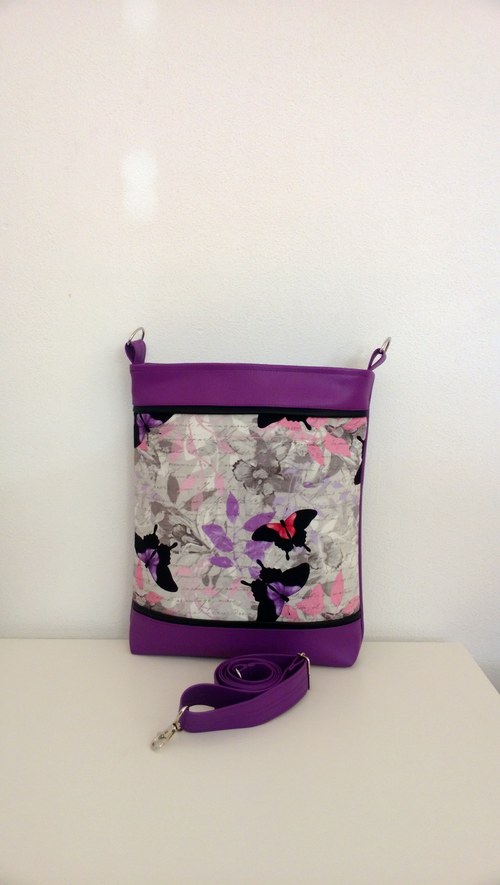 Crossbody Purple Butterfly — foto 3