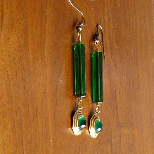 Art Deco náušnice... — foto 2