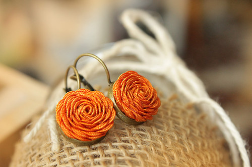 Orange vintage roses — foto 2