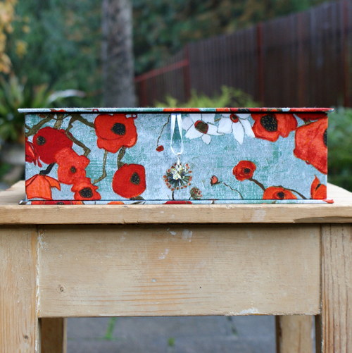 Poppies 2p. šperkovnica — foto 3